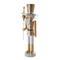 58" Gold & Silver Standing Nutcracker Sculpture